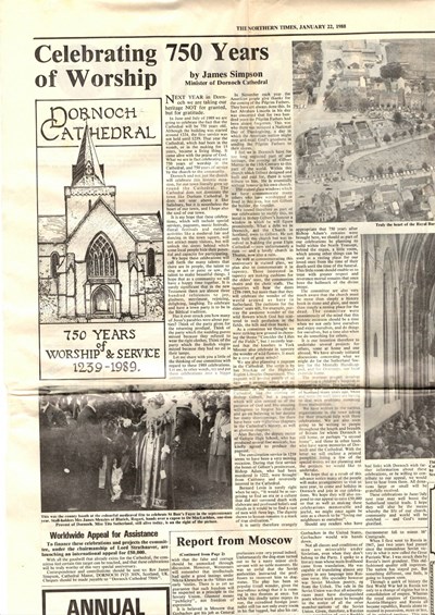 'Celebrating 750 Years of Worship'