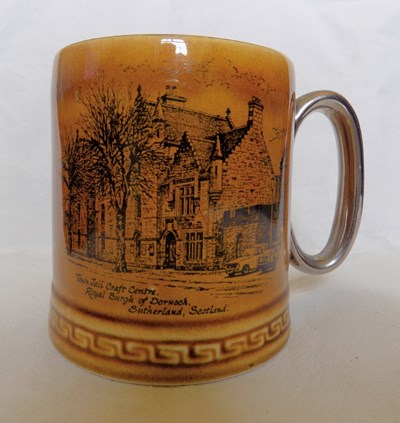 Souvenir mug of Dornoch Town Jail