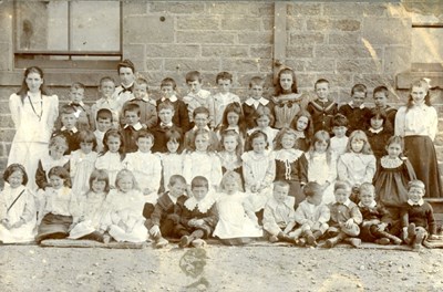 Children of Burgh School c 1890