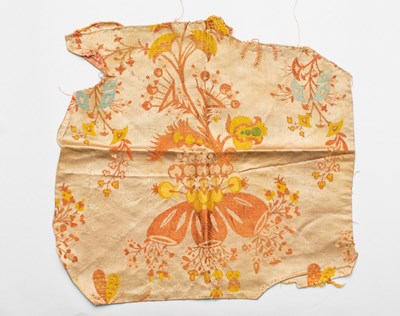 4 pieces of brocade silk