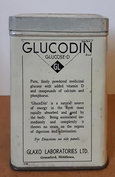 Glucodin tin