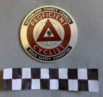 Cycling proficiency badge