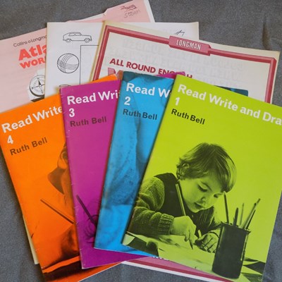 A Collection of seven Longman School Workbooks