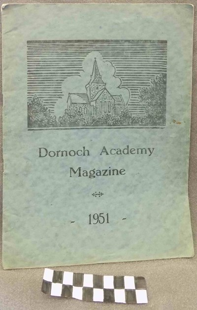 Dornoch Academy Magazine 1951
