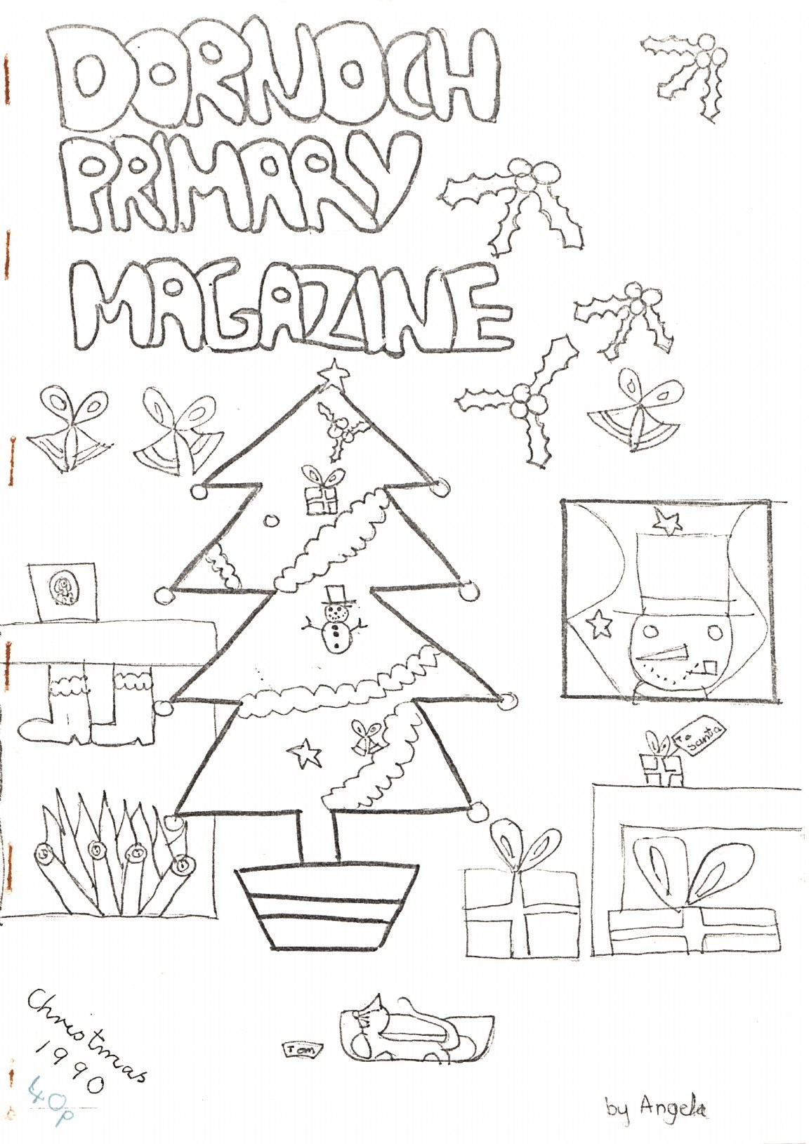Dornoch Primary School Magazine, Christmas 1990