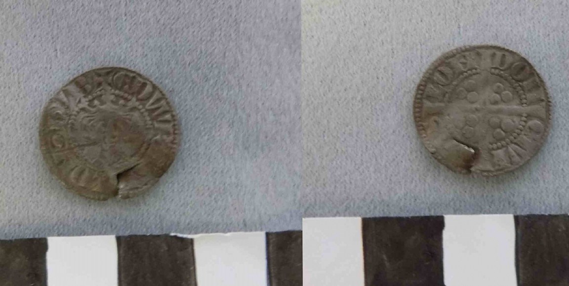 Edward 1st silver long cross penny