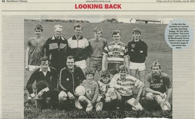 Dornoch Football team