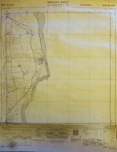 Ordnance Survey Map Sheet NH89 SW Embo Area