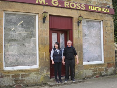 Closing of M.G.Ross Electrical Shop