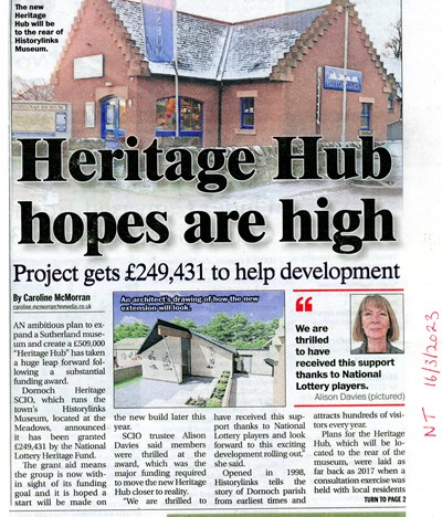 'Heritage Hub hopes are high'