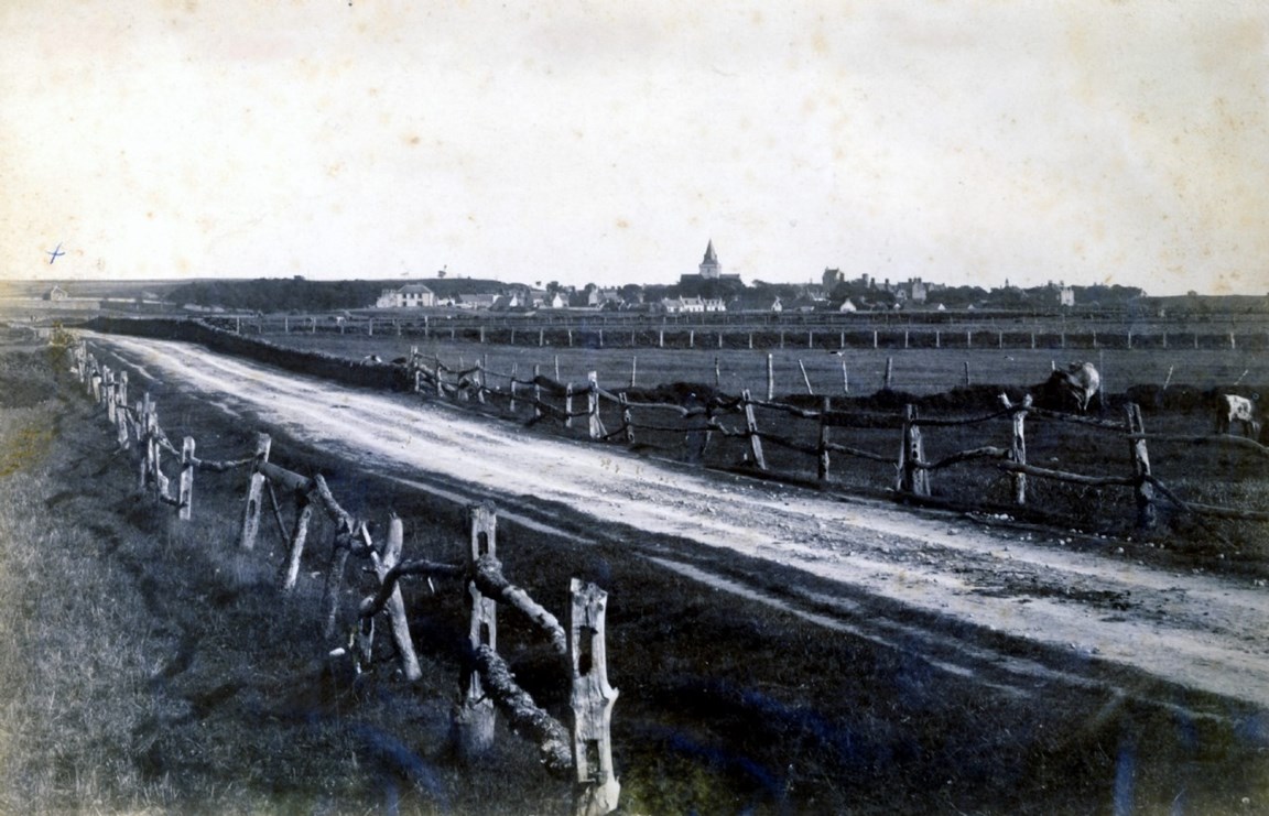 Photograph of Dornoch from the SW