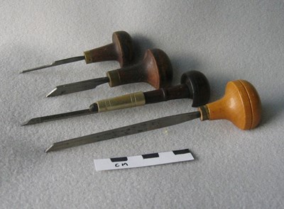 Watchmaker's engraving tools