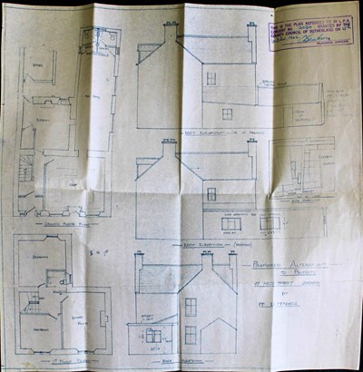 Plan of proposed alterations to Fearn House, Dornoch