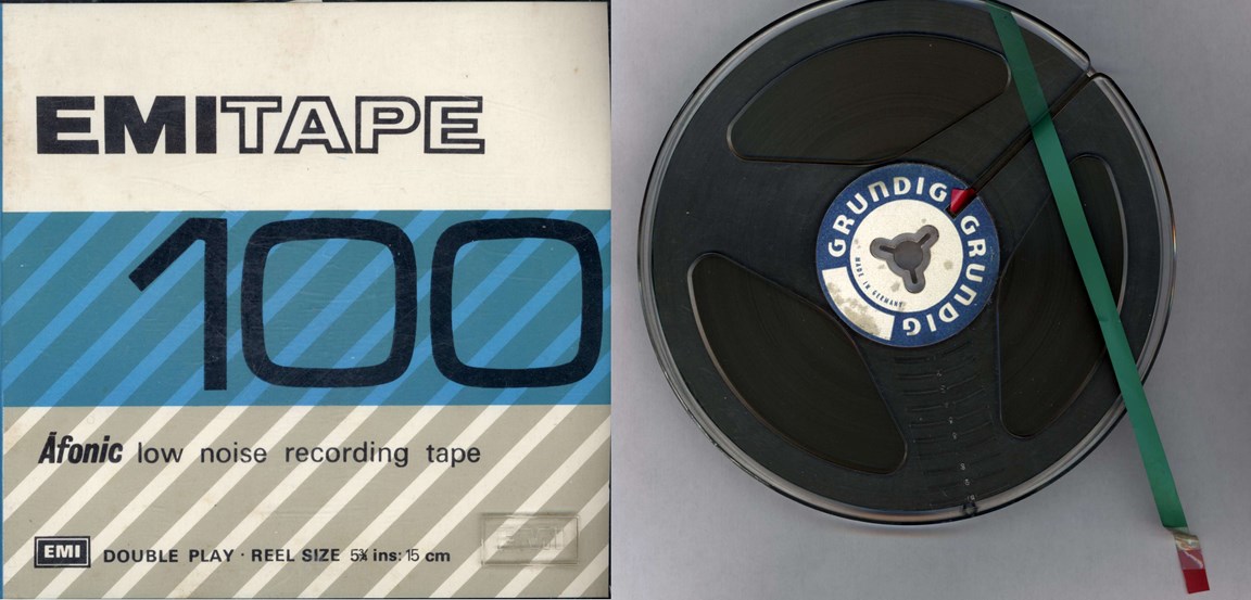 Double Play EMI recording tape