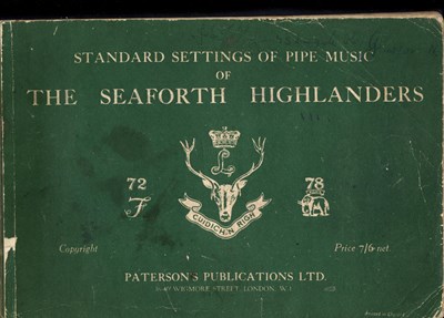 Standard Settings of Pipe Music of The Seaforth Highlanders