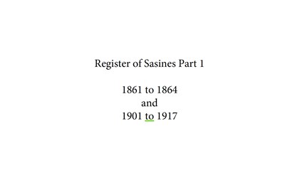 Register of Sasines Part 1