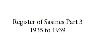Register of Sasines Part 3