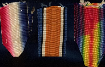 Set of three medal ribbons 