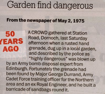 Northern Times Clipping