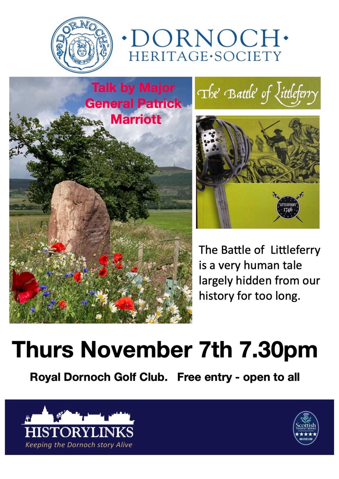 The Battle of LIttleferry - talk to Dornoch Heritage Society