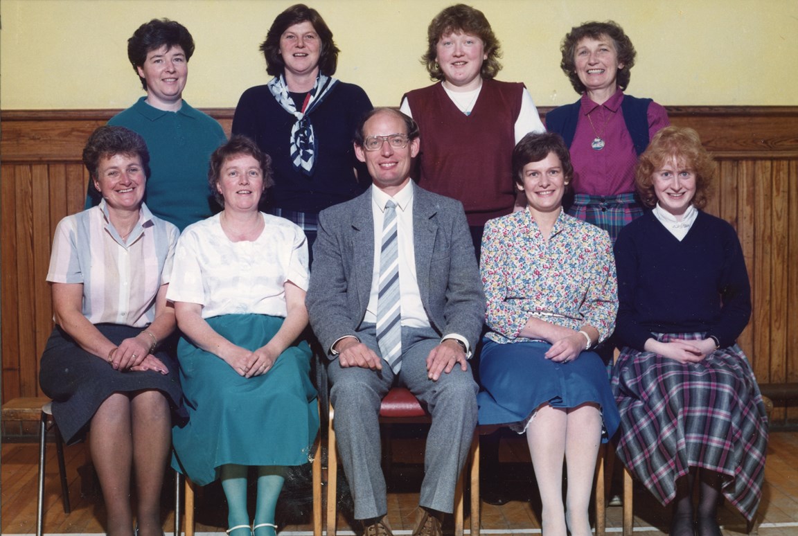 Dornoch Primary School Staff (1987)