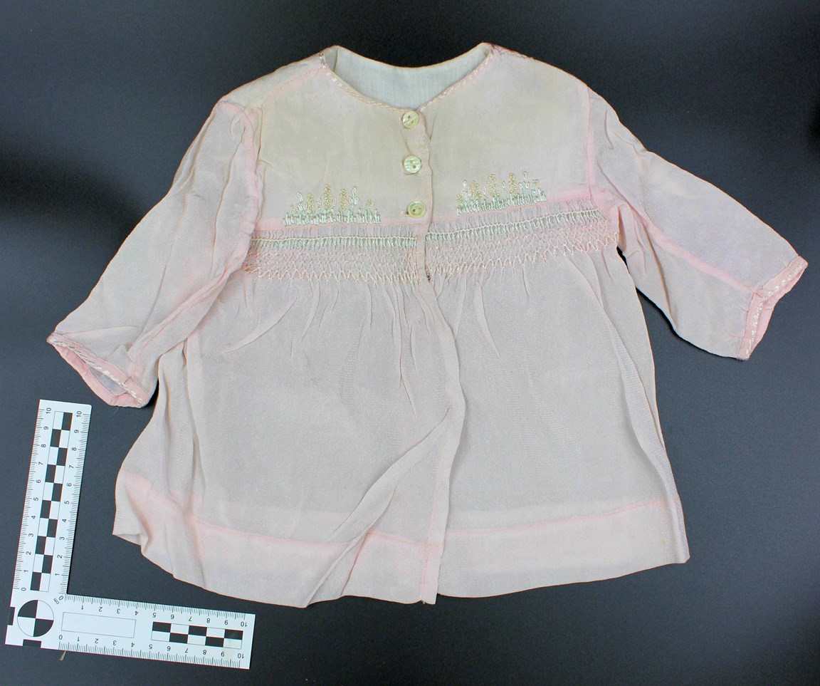 Item of cotton children's clothing