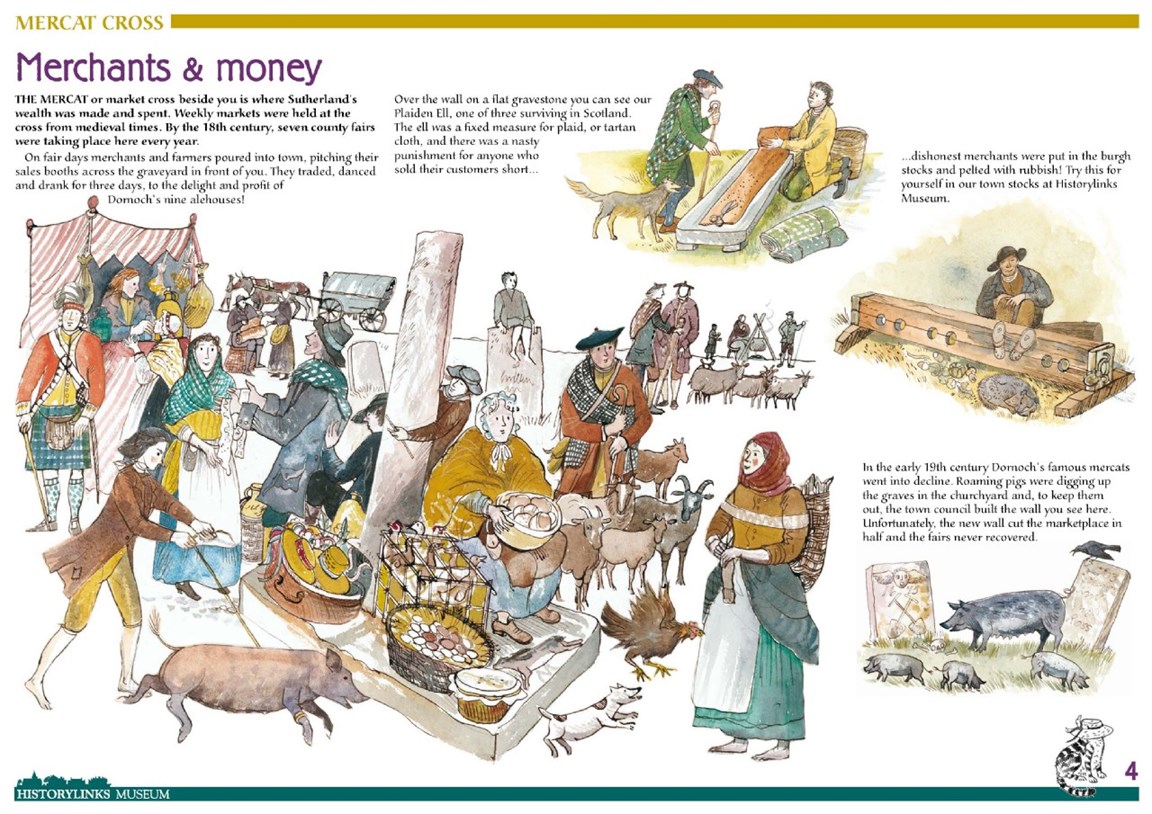 DVD-R containing original Dornoch Town Trail Panels