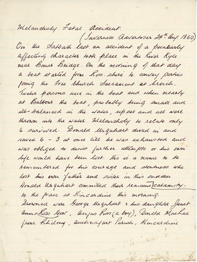 Mewlancholy fatal accident