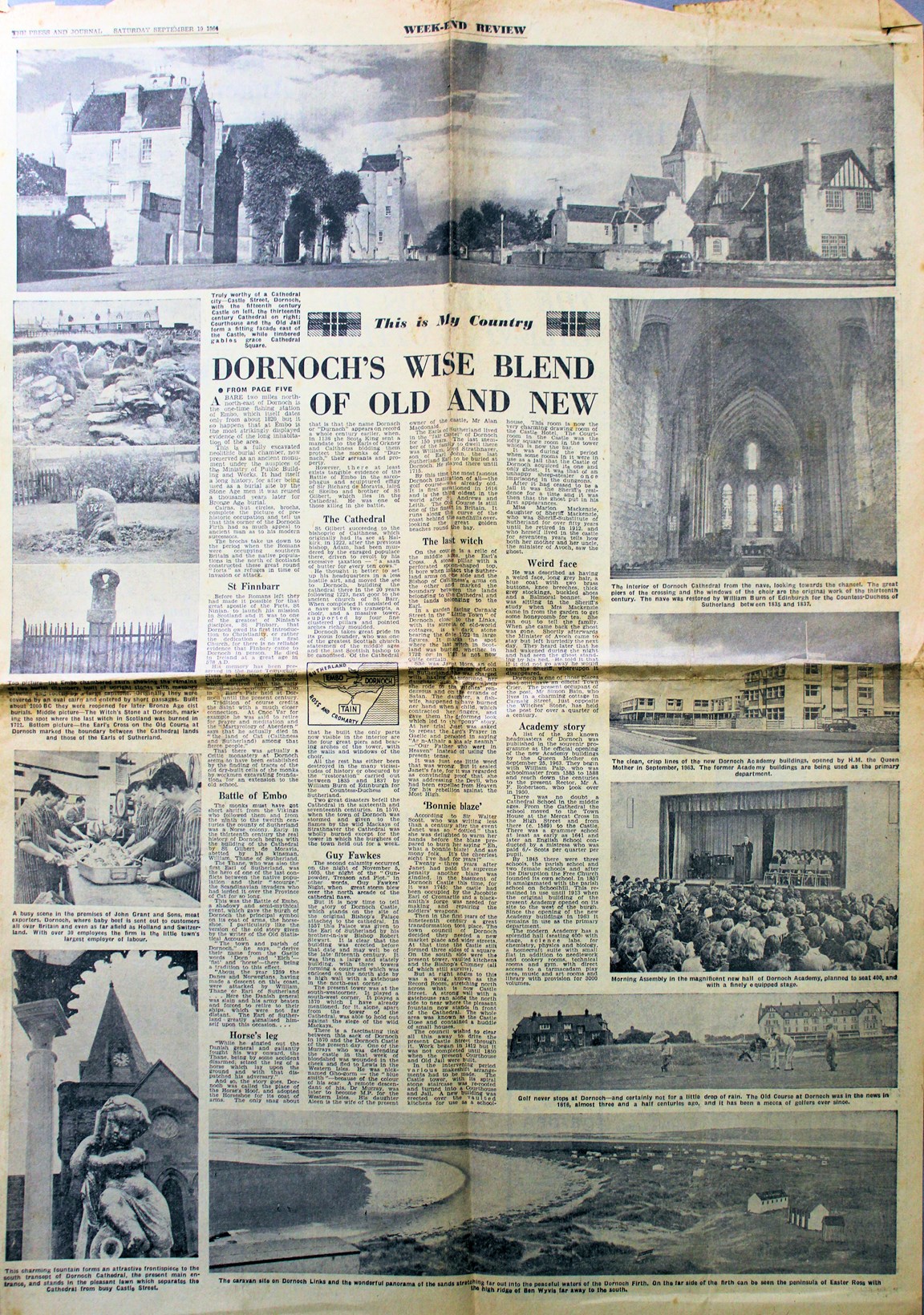 Dornoch's wise blend of old and new