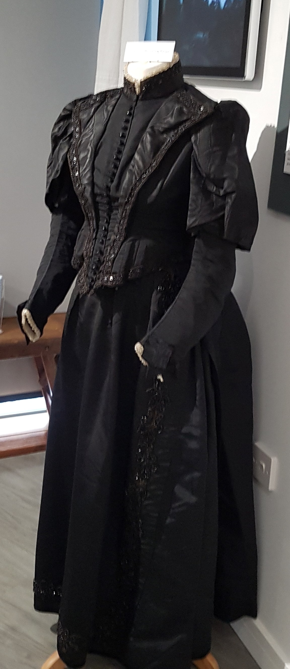 Victorian Mourning Gown