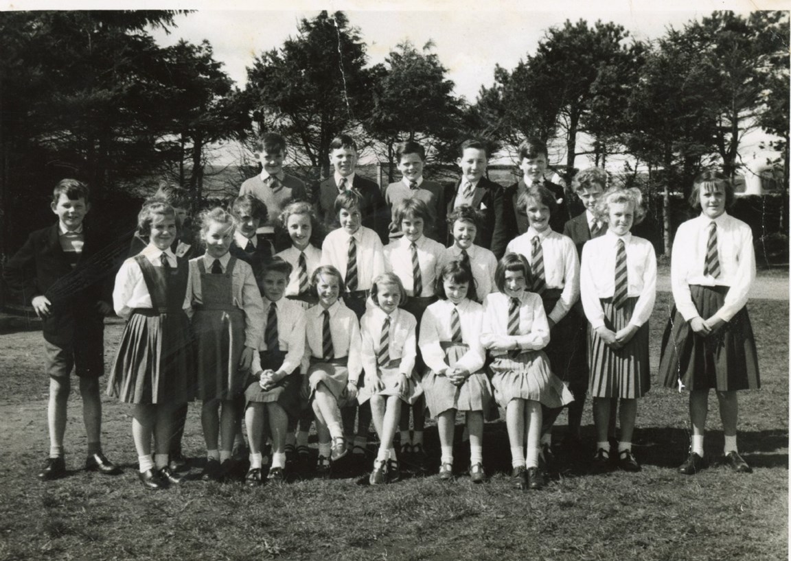 Dornoch Primary School P7 Choir  1960