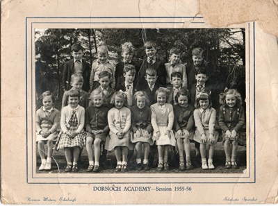Dornoch Academy  Session 1955 -56