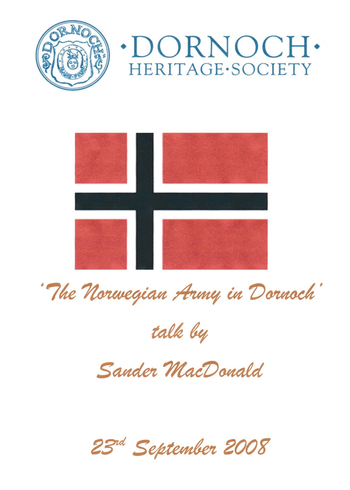 The Norwegian Army in Dornoch