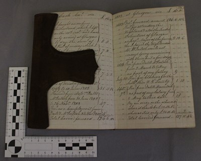 Pocket book of John Matheson