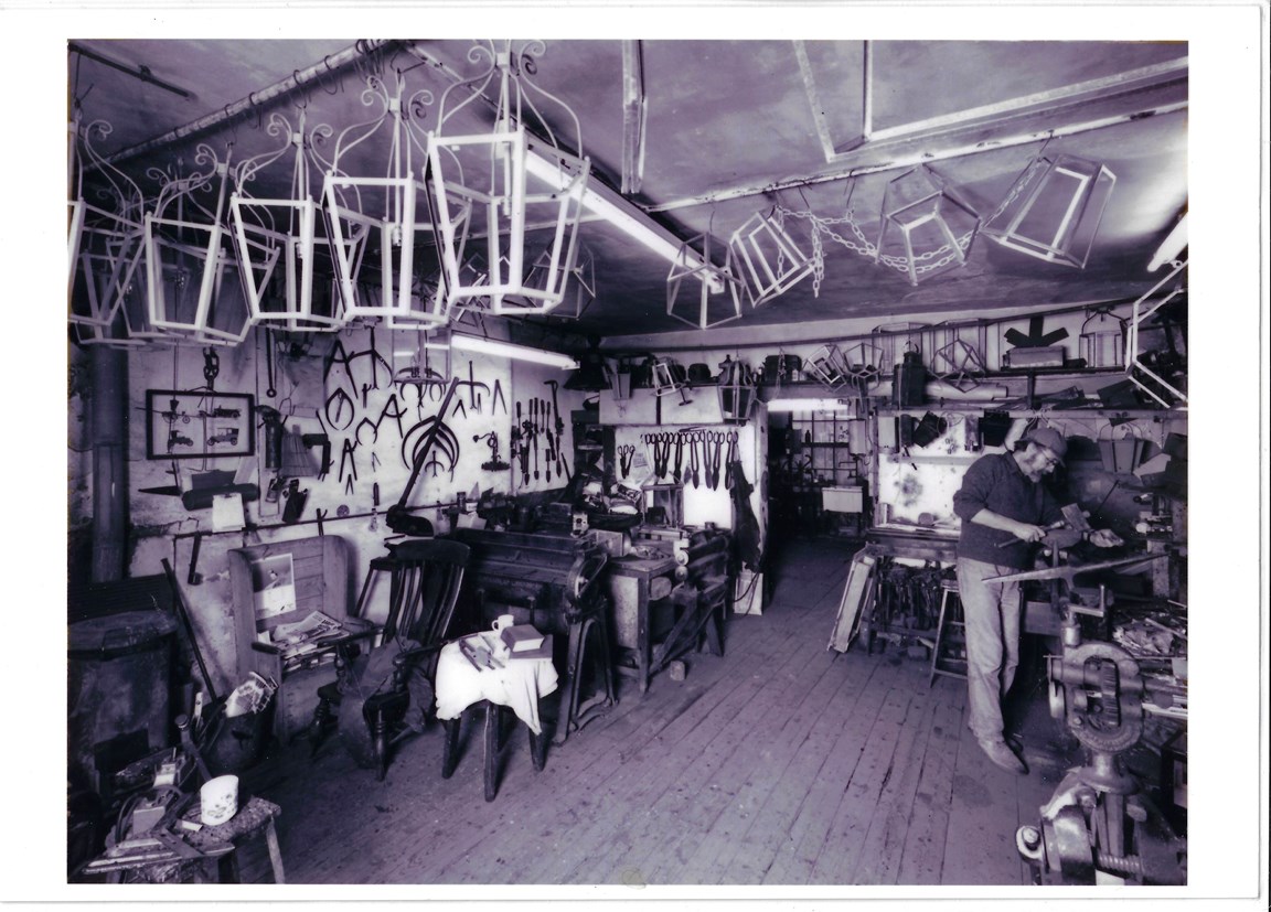 Arthur Dutch's workshop