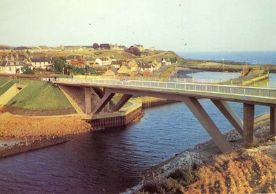 The new bridge at Helmsdale