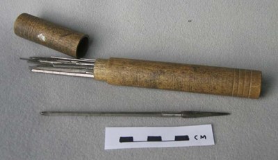 Watchmaker's reamers in box