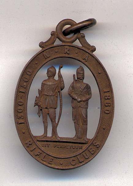 NRA Rifle Clubs Medal - Robert Mackay - Historylinks Archive