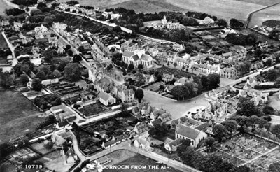 Dornoch from the air