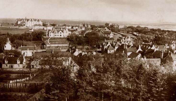 The eastern side of  Dornoch