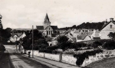 Dornoch view from Argyle Street