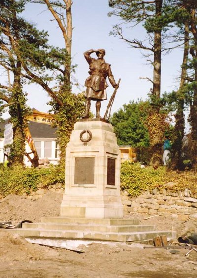Relocation of Dornoch war memorial