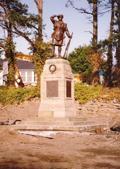 Relocation of Dornoch war memorial