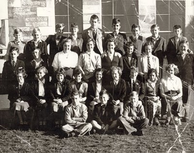 Dornoch Academy Class IIX in the 1950's 
