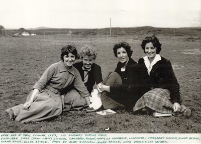 Sixth Year Girls Dornoch Academy 1959