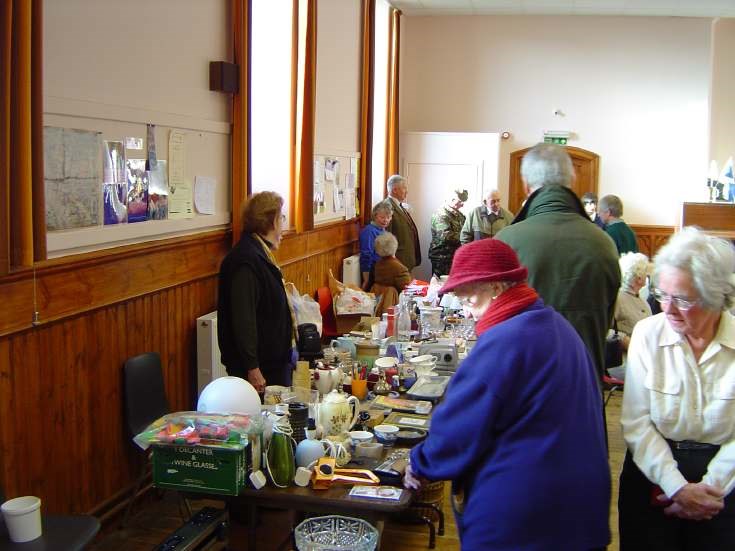 Bric-a-Brac Stall Dornoch Heritage Society Coffee Morning