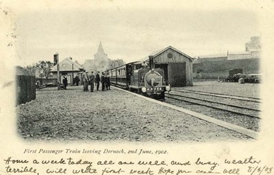 Dornoch Railway Station 1902
