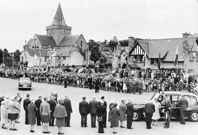 Visit by HM The Queen 1964; Freedom of Dornoch, Highland Games