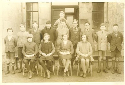 Dornoch Academy School photograph around 1930