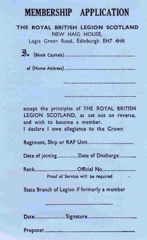 Membership Application